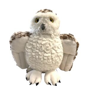 Wild Republic Plush Snowy Owl Toy 12”